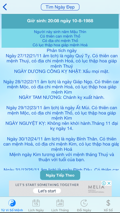 Tử vi - Lịch Âm screenshot 2