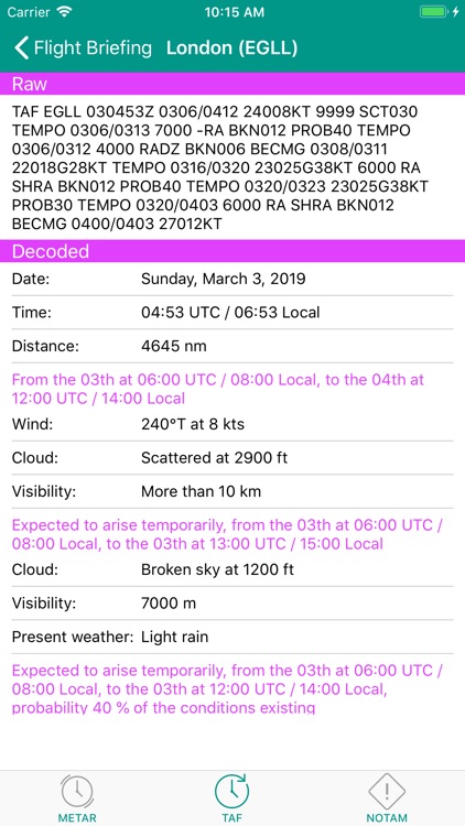 Flight Briefing screenshot-5