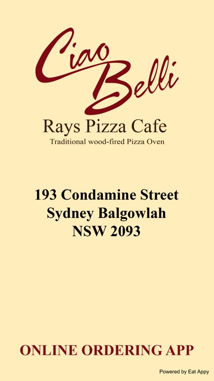 Ray's Pizza Ciao Belli