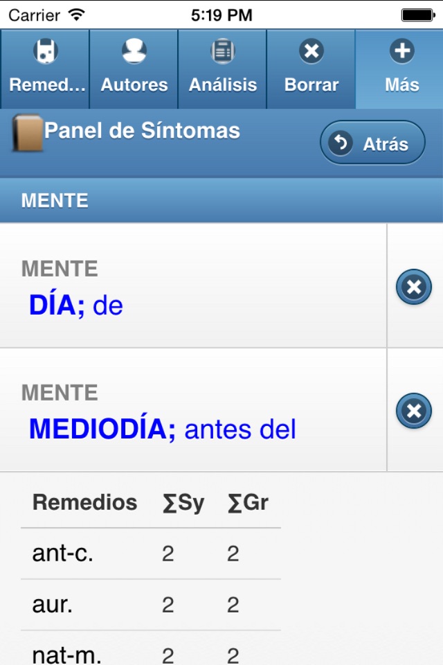 Synthesis Español screenshot 4