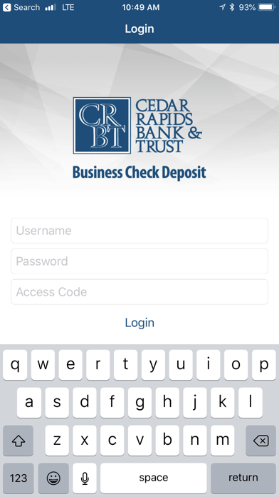 How to cancel & delete Cedar Rapids -Business Deposit from iphone & ipad 1