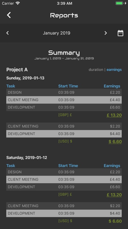 Agile Log - Time Tracker screenshot-5