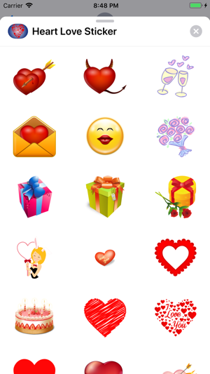 Heart Love Sticker(圖2)-速報App