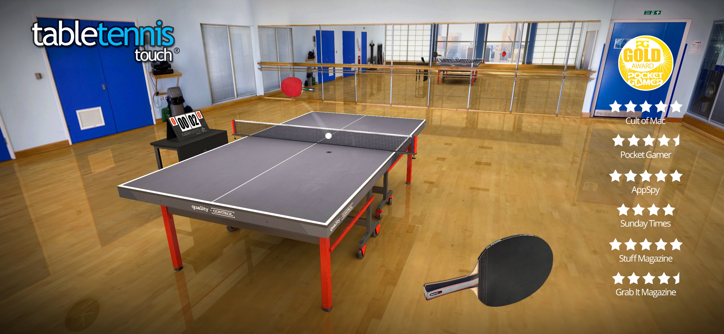 Screenshot do app Table Tennis Touch