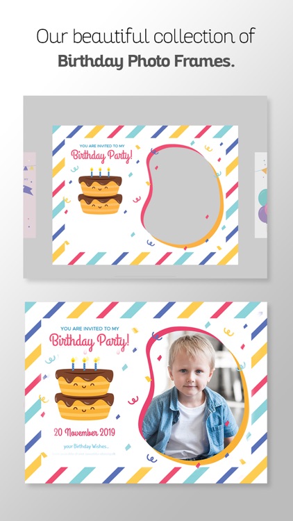 Birthday Party Card Creator