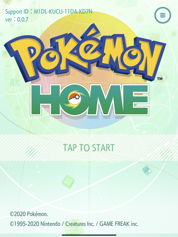 Pokémon HOME iPad app afbeelding 1