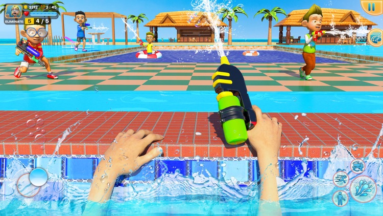 Water Shooting Pool Gun Arena