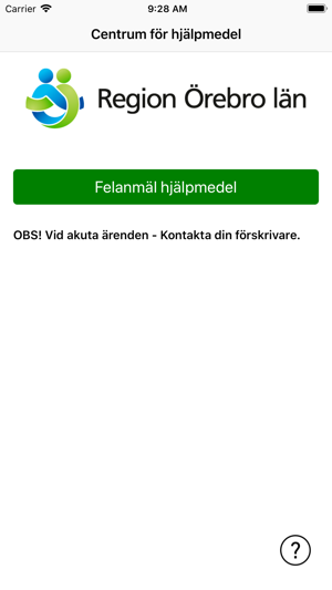 Felanmälan Hjälpmedel(圖1)-速報App