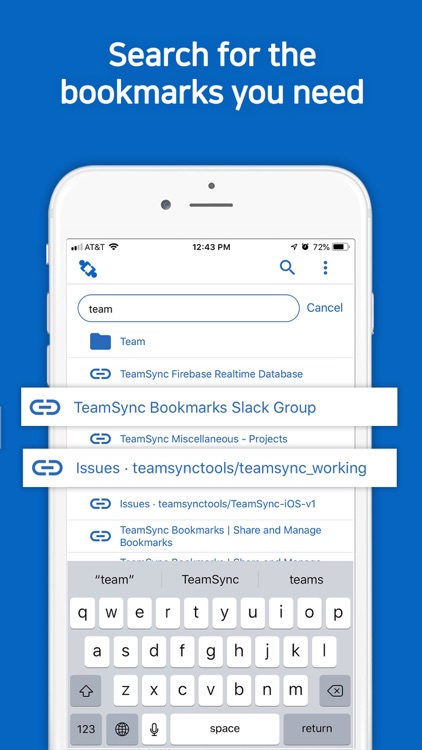 TeamSync Bookmarks
