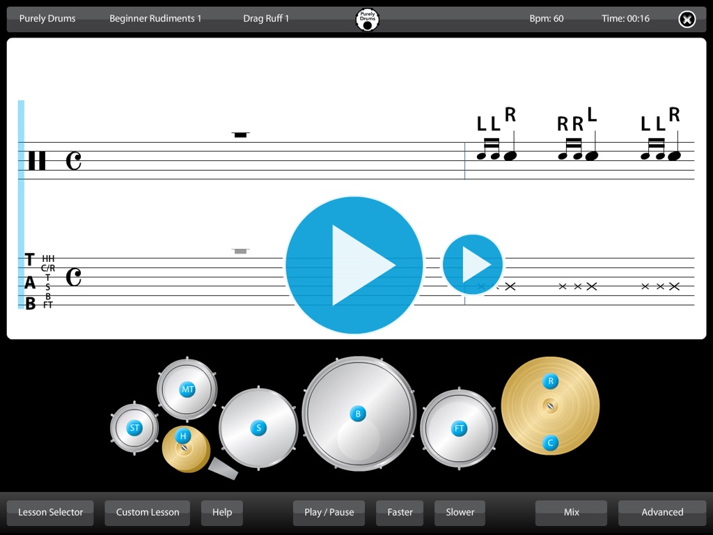 Drums Lessons & Learn screenshot 2