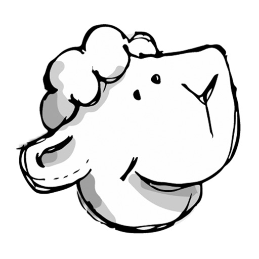 Funny Stickers Sheep icon