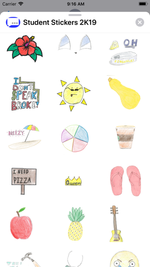 Student Stickers 2K19(圖4)-速報App