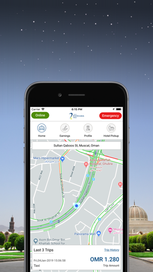 Marhaba Taxi Oman Driver(圖2)-速報App