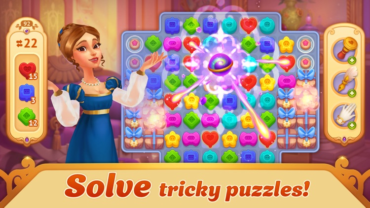 Storyngton Hall: Match 3 Games screenshot-3