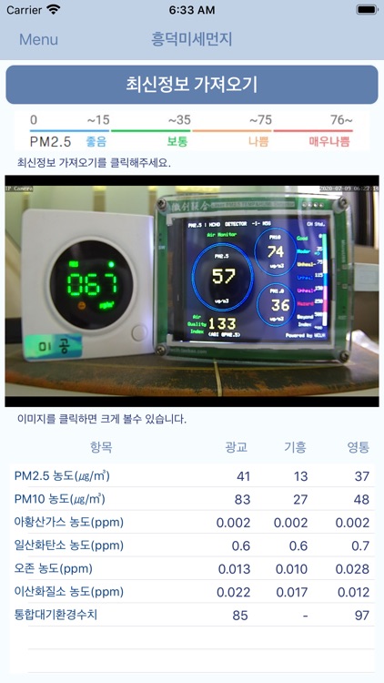 흥덕미세먼지