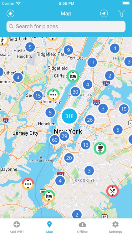 WiFi Finder + Map