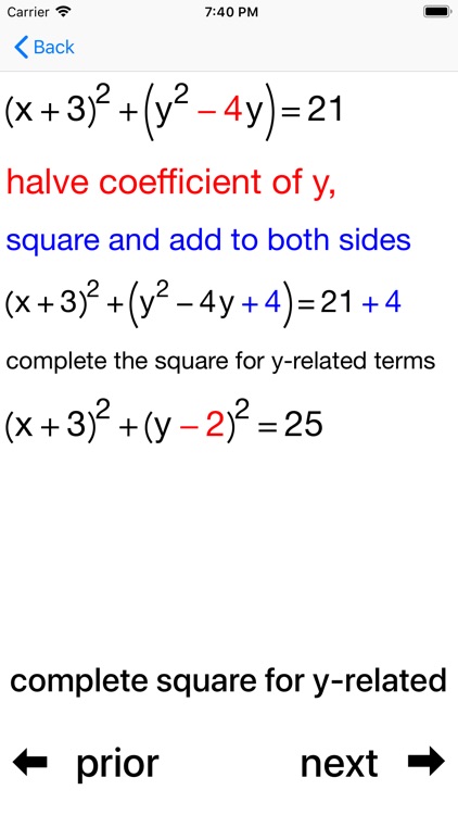 Circles and Equations screenshot-4