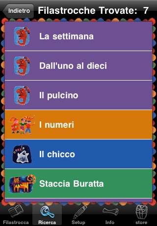 iFilastrocche screenshot 4