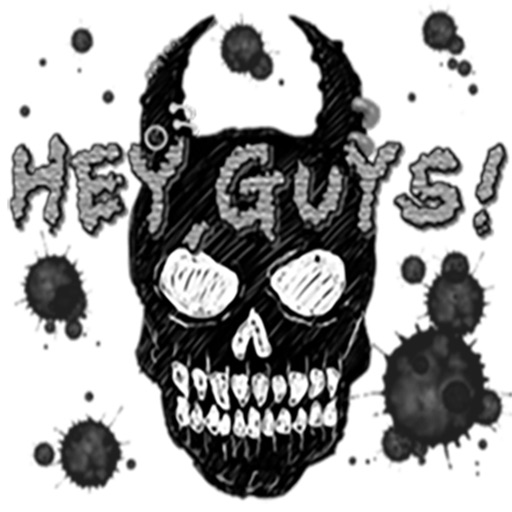 Scary Rocker Skull Stickers icon