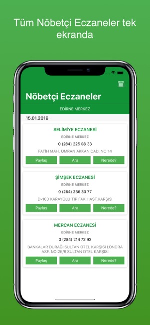 Edirne Nöbetçi Eczaneler(圖1)-速報App