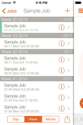 Time Arc Lite - Time Tracking screenshot 3