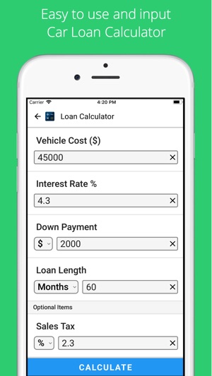 Car Loan Calculator + Estimate(圖3)-速報App