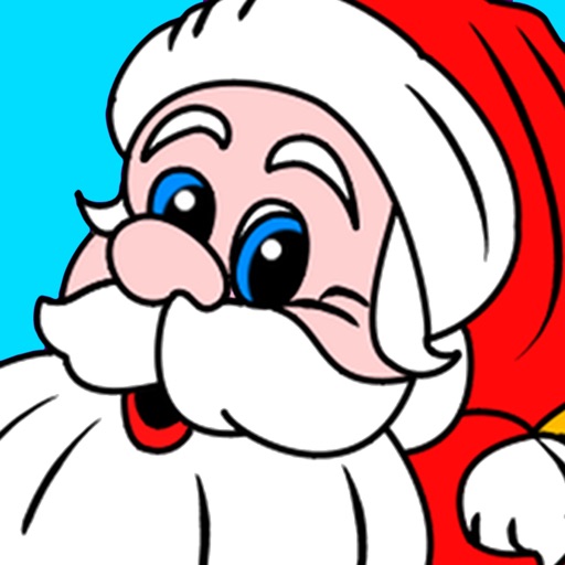 Christmas Coloring Book Games Icon