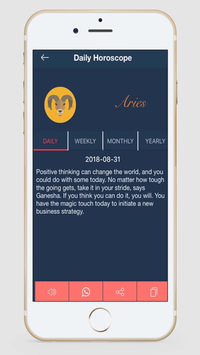 Horoscopes - daily horoscopes screenshot 4