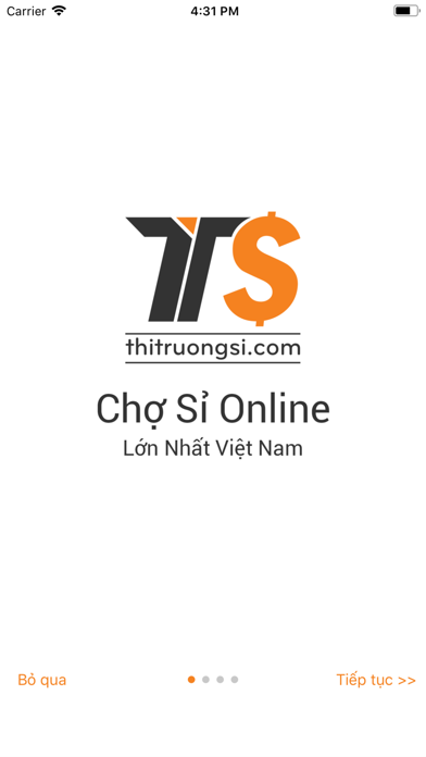 How to cancel & delete Thị Trường Sỉ - Bán Sỉ from iphone & ipad 1