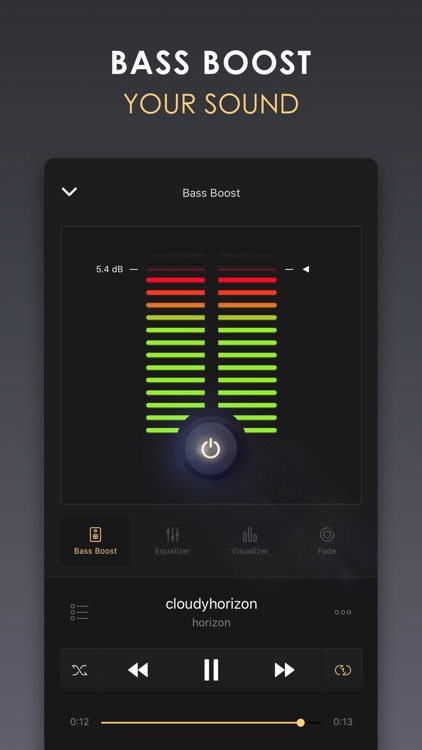 Equalizer+ HD music player screenshot-0