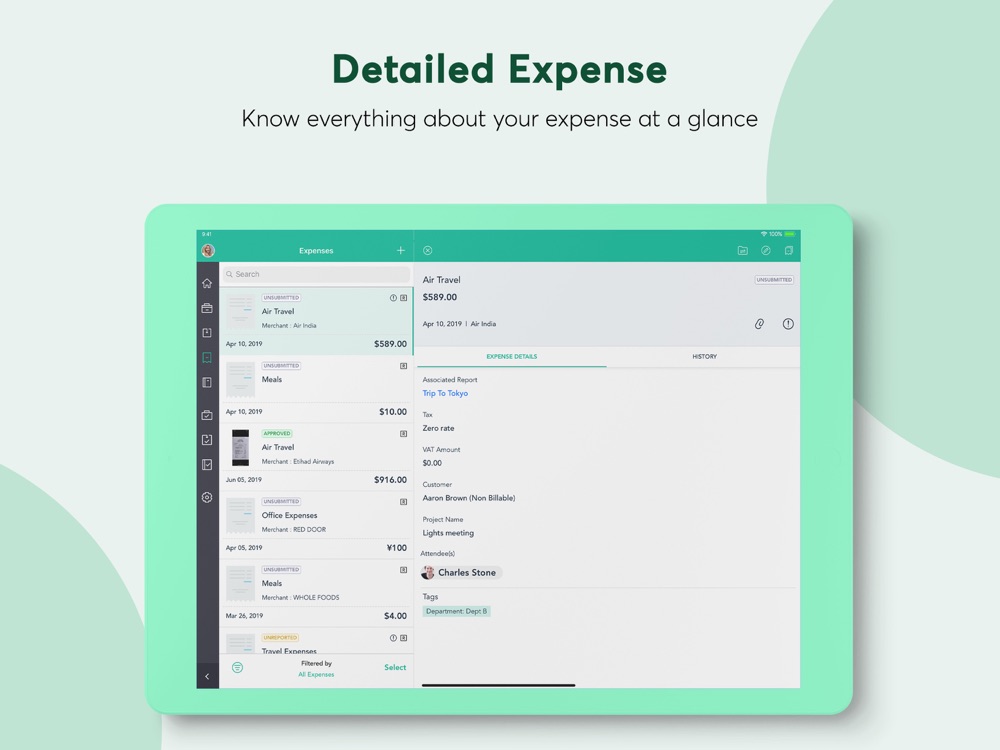 58 Top Images Expense Report App For Iphone : Zoho Expense - Expense