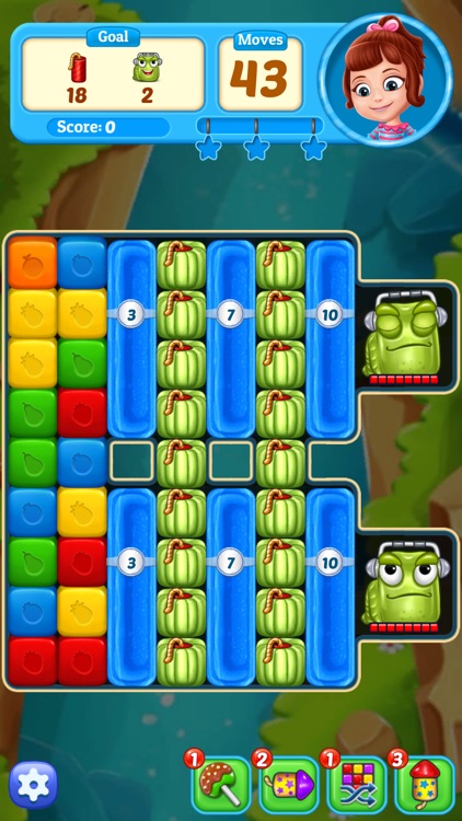 Fruit Cube Blast: Match 3 Game screenshot-6