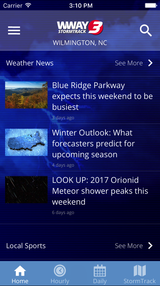 WWAY TV3 StormTrack 3 Weather by WWAYTV, LLC (iOS Apps) — AppAgg