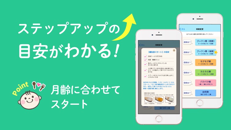 ステップ離乳食 -赤ちゃんの成長にあった食材と準備- screenshot-4