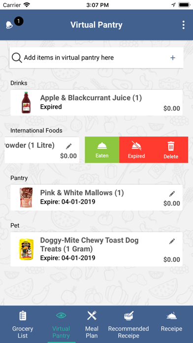 Groliste - Smart Grocery List screenshot 4