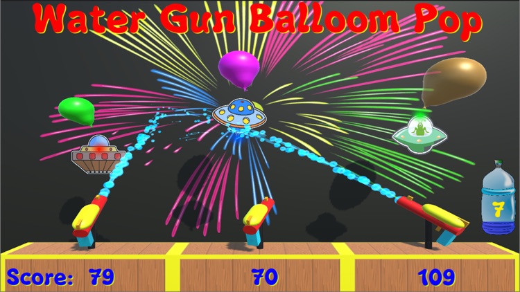 Water Gun Balloon Pop Pro screenshot-3