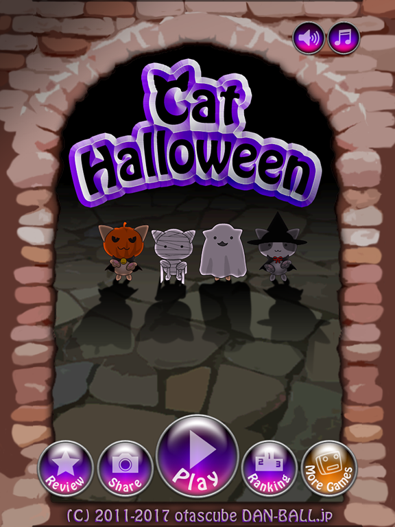 Cat Halloween screenshot