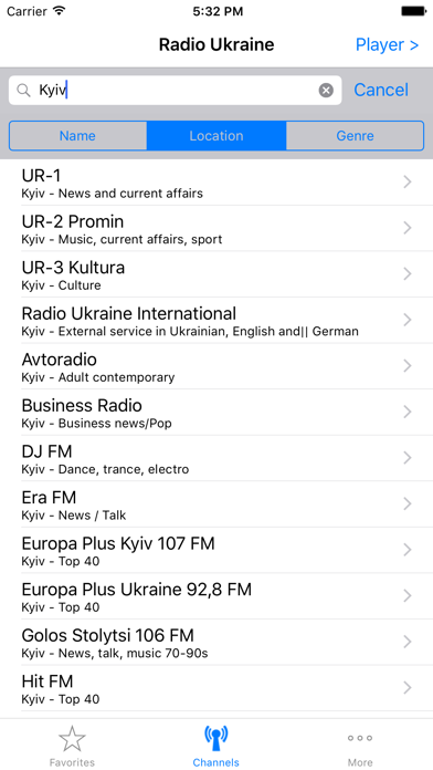 Radios of Ukraine Screenshot 5