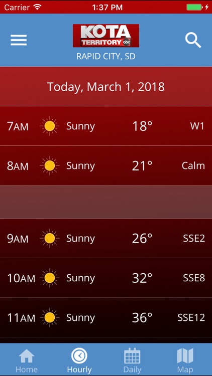 KOTA Mobile Weather screenshot-3