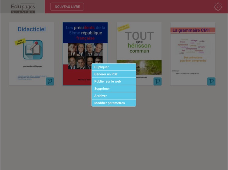 Édupages Creator screenshot-8