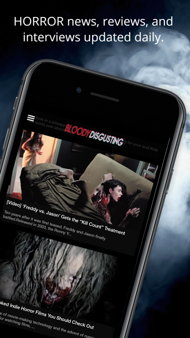 How to cancel & delete Bloody Disgusting from iphone & ipad 1