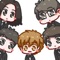 Five Cute Boy Sticker 是一款动态贴纸，能给你的聊天带来欢乐！