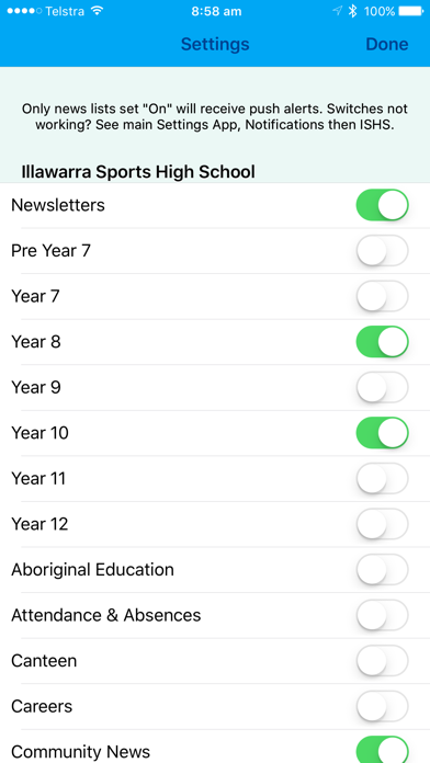 How to cancel & delete Illawarra Sports High School from iphone & ipad 3