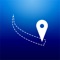 Draw to measure distance along the map, made easy with this app