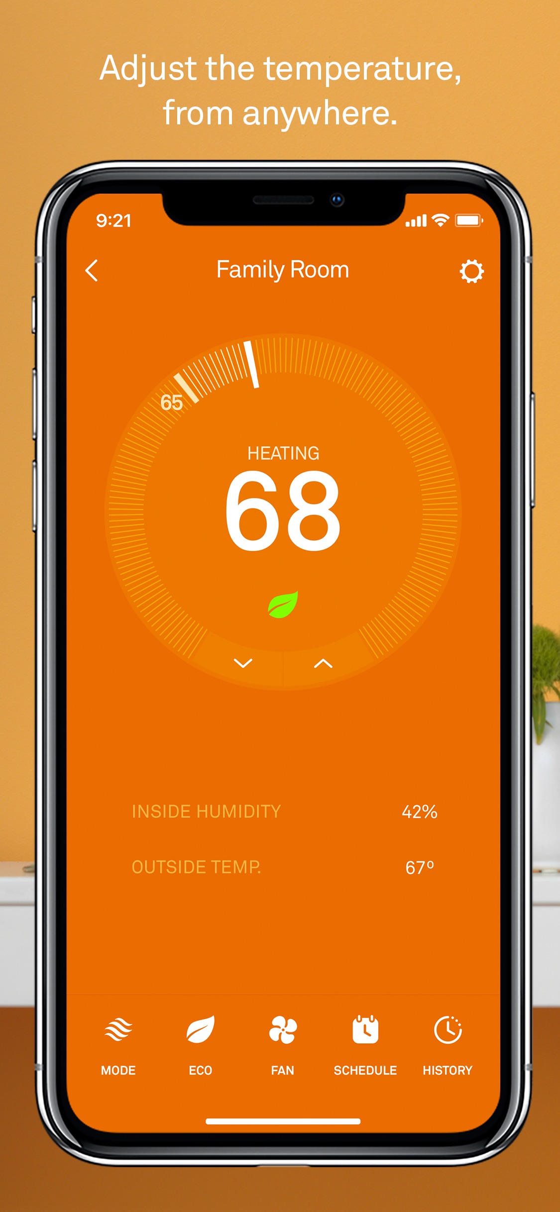 Screenshot do app Nest