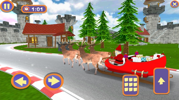 Santa Christmas Infinite Track screenshot-4