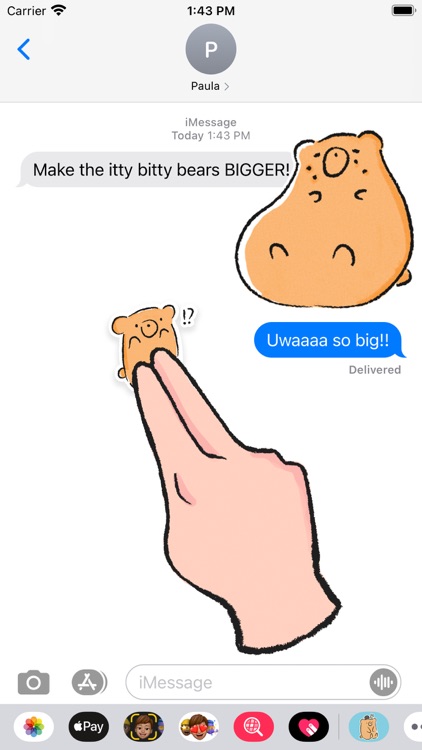 A BUNCHABEARS Stickers screenshot-3