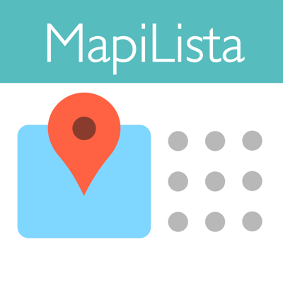 MapiLista, to list locations