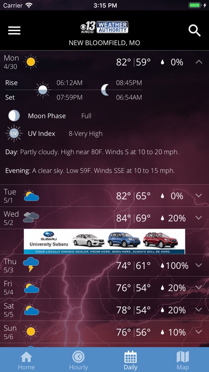 KRCG 13 WEATHER AUTHORITY screenshot-3