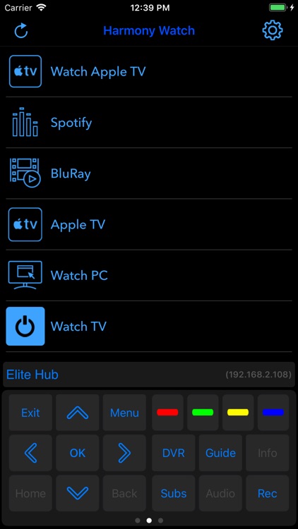 Harmony Watch & Siri Control screenshot-1